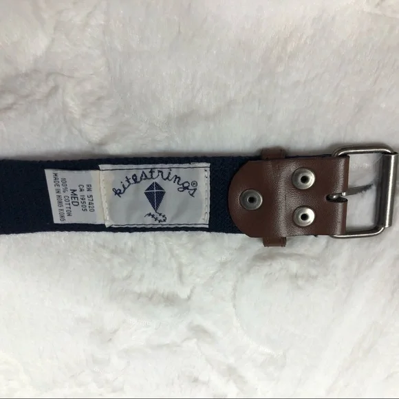 Kitestrings Red Plaid Dress Belt size Medium - Picture 7 of 10